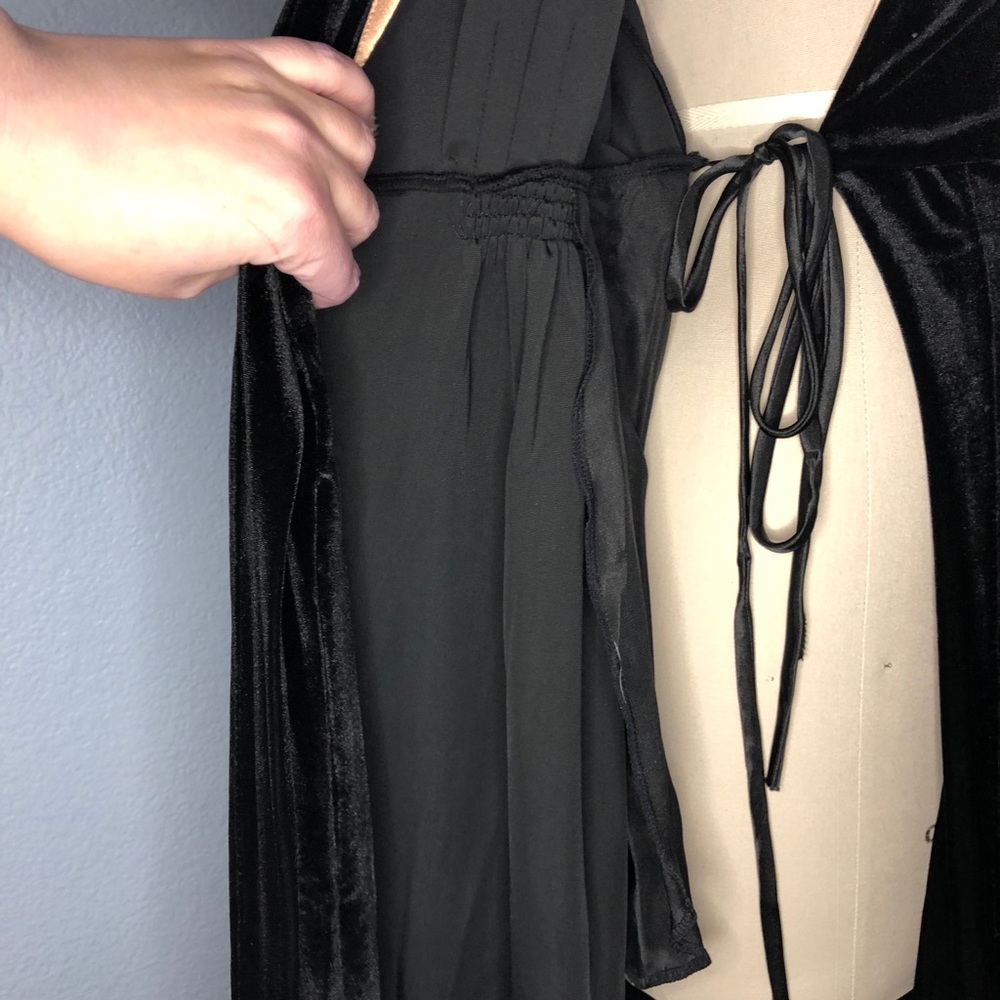 NWOT Dita Von Teese velvet DAHLIA retro Robe L - Picture 12 of 13